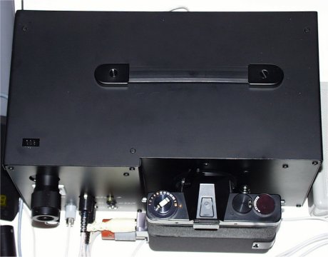 top view of the system